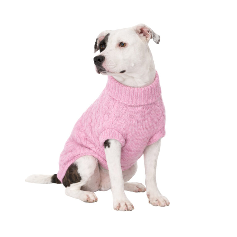 Свитер для собак Foxie Сuddly Pink XL (длина спины 45см) розовый