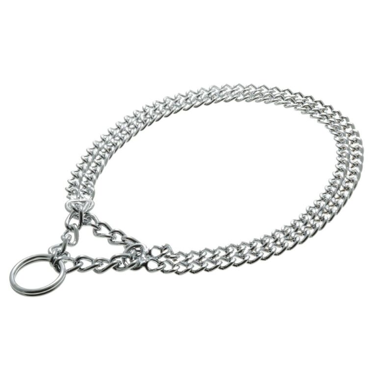 Удавка для собак V.I.PET двойная 2,5ммx24" (60см)