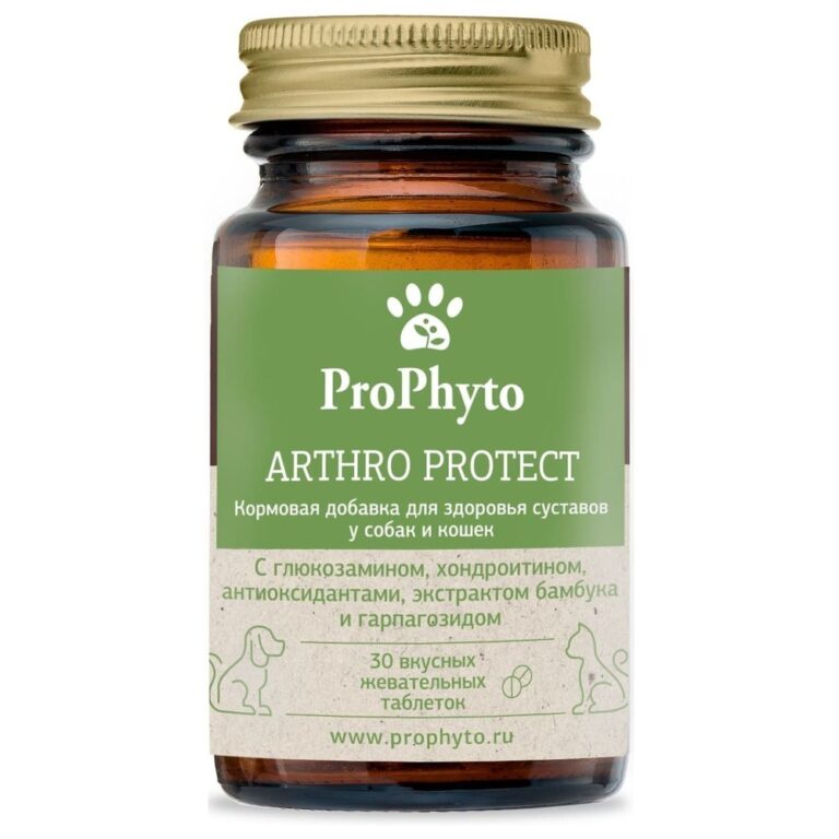 Витамины для кошек и собак PROPHYTO Артро Защита, 30таб Витамины для кошек и собак PROPHYTO Артро Защита, 30таб