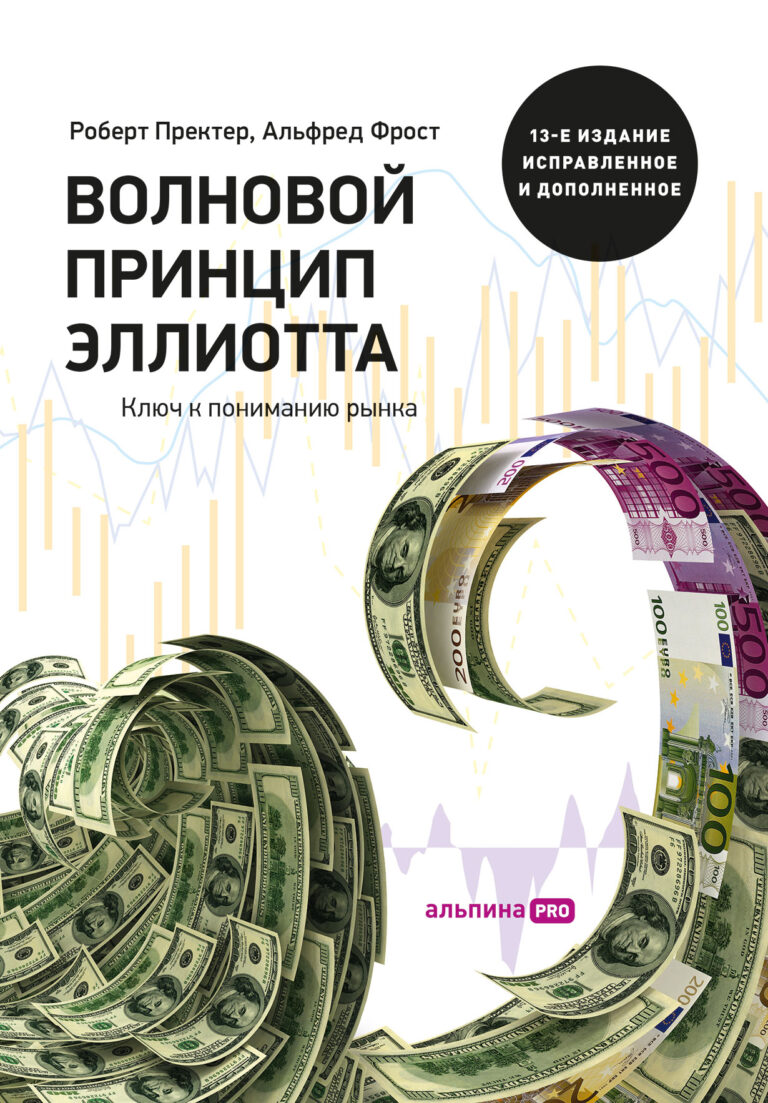 «Волновой принцип Эллиотта» Р. Пректера и А. Фроста — классика Уолл-стрит. Данная книга является переводом 20-го издания. Во многом благодаря книге Пректера и Фроста большинство… Волновой принцип Эллиотта. Ключ к пониманию рынка